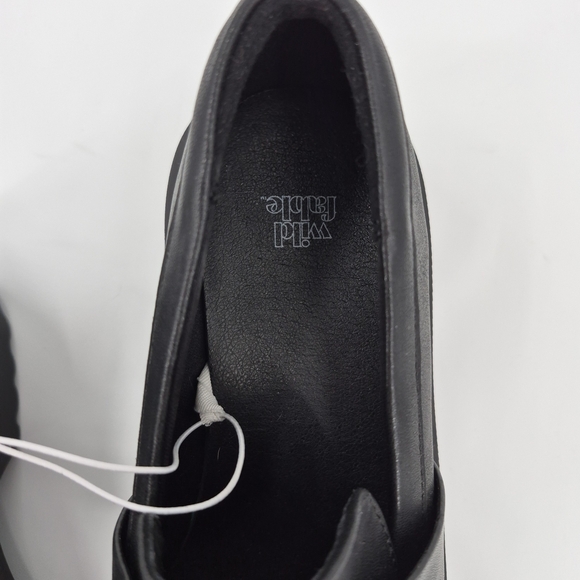 Wild Black Fable Women’s Loafer Platform With Memory Foam Insole Size 7.5 NEW - Picture 8 of 10